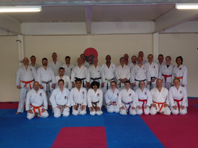 Sensei Gidley’s pressure points course @ Shug You Karate Do, Halifax